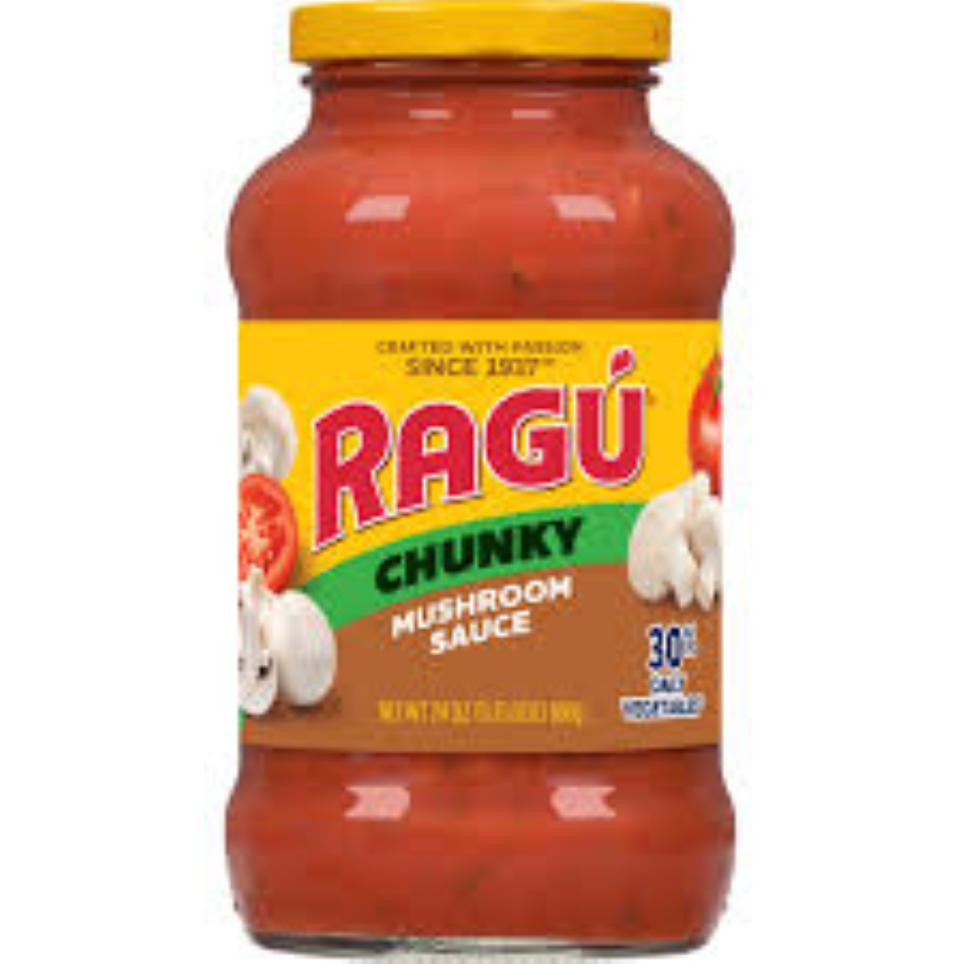 RAGU SUPER CHUNKY MUSHROOM 680G